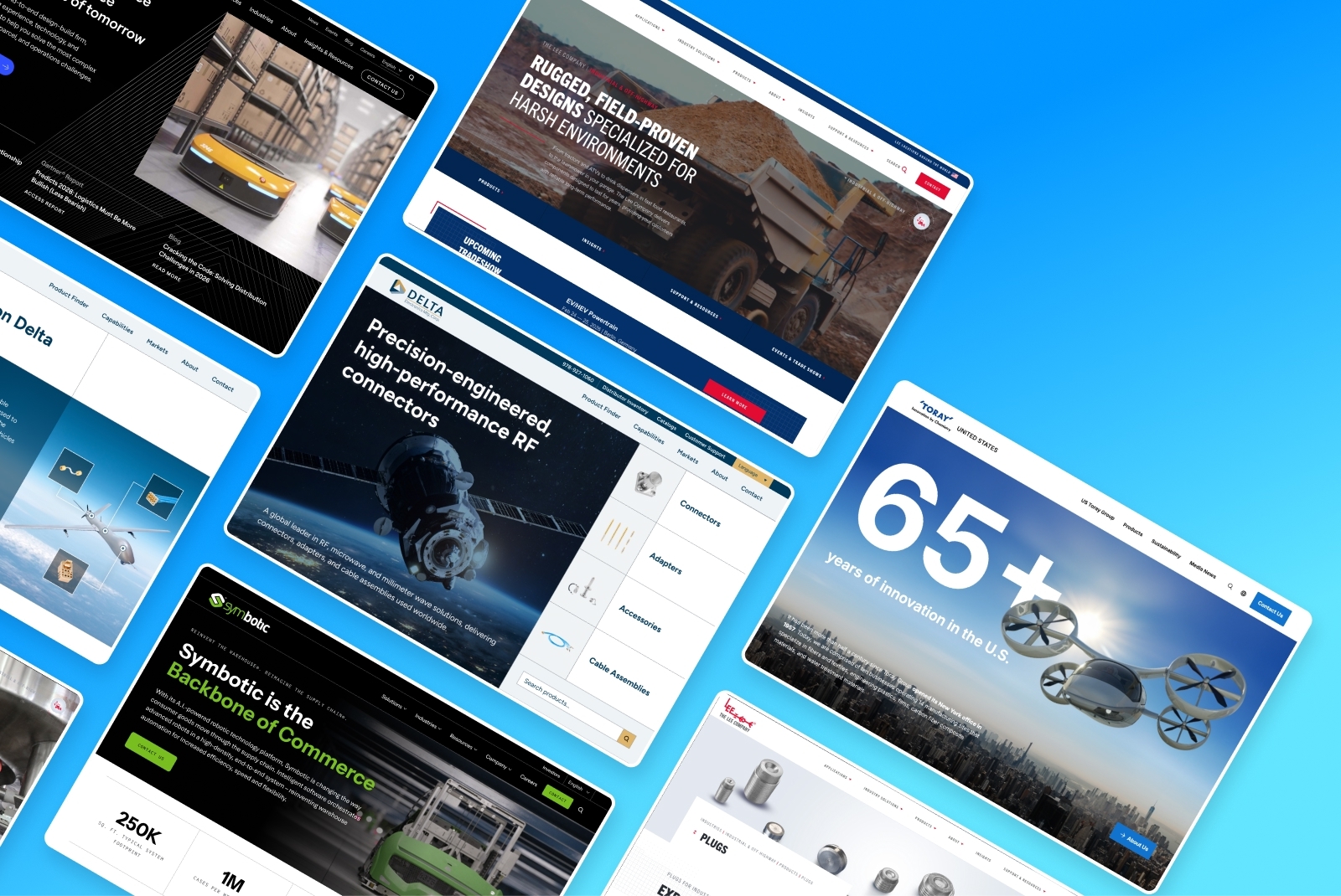 Hero - Web Design LP - Manufacturing (National)